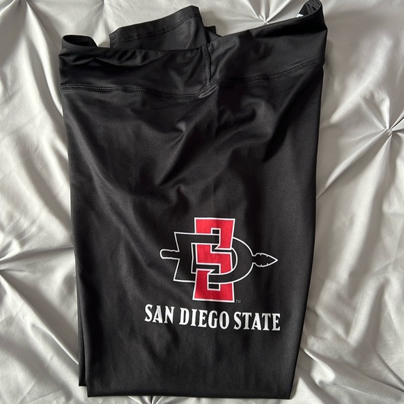 Women’s SDSU Black Leggings Size XXL - Picture 1 of 4